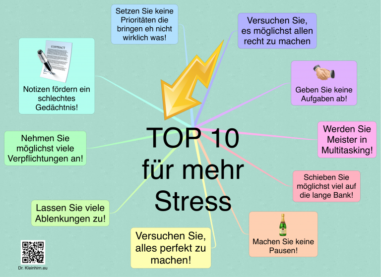 Was Kann Man Gegen Stress Tun kleinhirn.eu