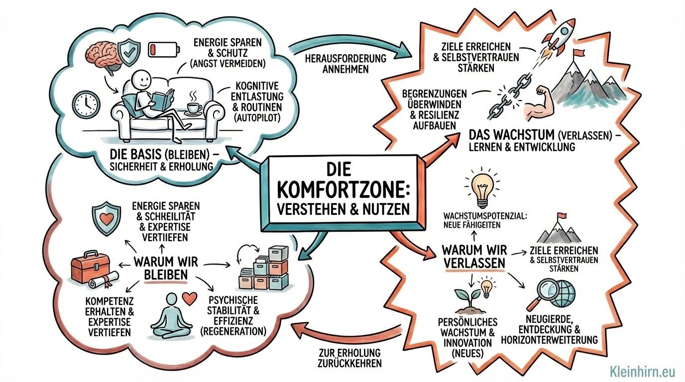 Kompfortzone einfach